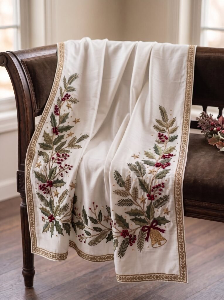 Holly Garden Shawl