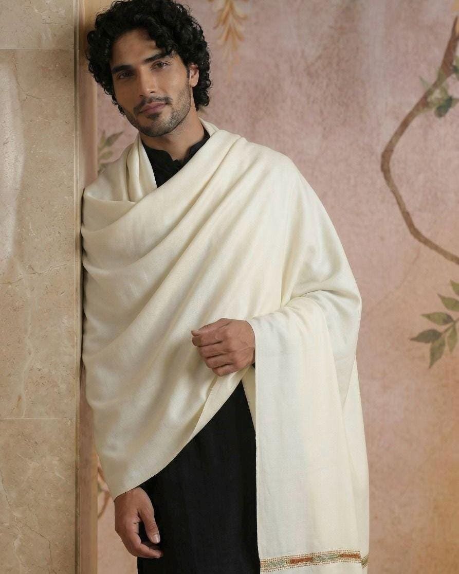 Kashmiri Pashmina Wool Shawl for Men
